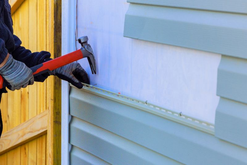Attaching Siding to a House